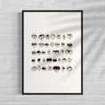 Load image into Gallery viewer, Funny Bum Print: Bathroom Wall Art Poster