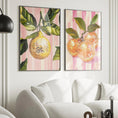 Load image into Gallery viewer, Disco Ball and Orange Prints: Eclectic Kitchen Art, Set of 2