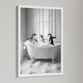Load image into Gallery viewer, Funny Donkey Bathroom Art Print: Quirky Animal Poster