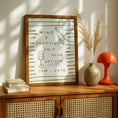 Load image into Gallery viewer, Funny Wine Print - Sweary Print - Chat Shit - Green Decor