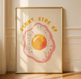 Load image into Gallery viewer, Sunny Egg Kitchen Print - Bright Foodie Wall Art - Kitchen Poster - Dining Decor