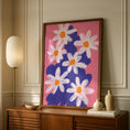 Load image into Gallery viewer, Flowers print - daisy print - colourful wall art - Paintings