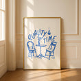 Load image into Gallery viewer, Quality Time - Kitchen Print - Cafe Breakfast Art - Neutral Kitchen Art - Minimalist decor