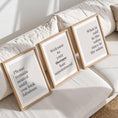 Load image into Gallery viewer, Set of 3 Salon Prints - Salon Decor - Hair Dressers Wall Art