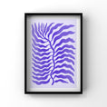 Load image into Gallery viewer, Purple Abstract Shape