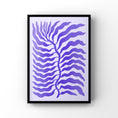 Load image into Gallery viewer, Purple Abstract Shape