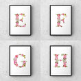 Load image into Gallery viewer, Monogram Floral letter