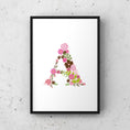 Load image into Gallery viewer, Monogram Floral letter