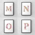 Load image into Gallery viewer, Monogram Floral letter