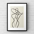 Load image into Gallery viewer, Line Art Woman