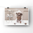 Load image into Gallery viewer, Pup in the bath
