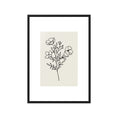 Load image into Gallery viewer, Set of 3 flower line art drawings