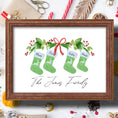 Load image into Gallery viewer, Personalised Christmas stockings 1