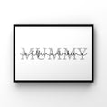 Load image into Gallery viewer, Personalised Mum Print