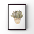 Load image into Gallery viewer, Set of 6 watercolour plants