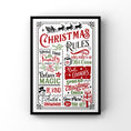 Load image into Gallery viewer, Christmas Rules (colour)