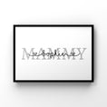 Load image into Gallery viewer, Personalised Mum Print