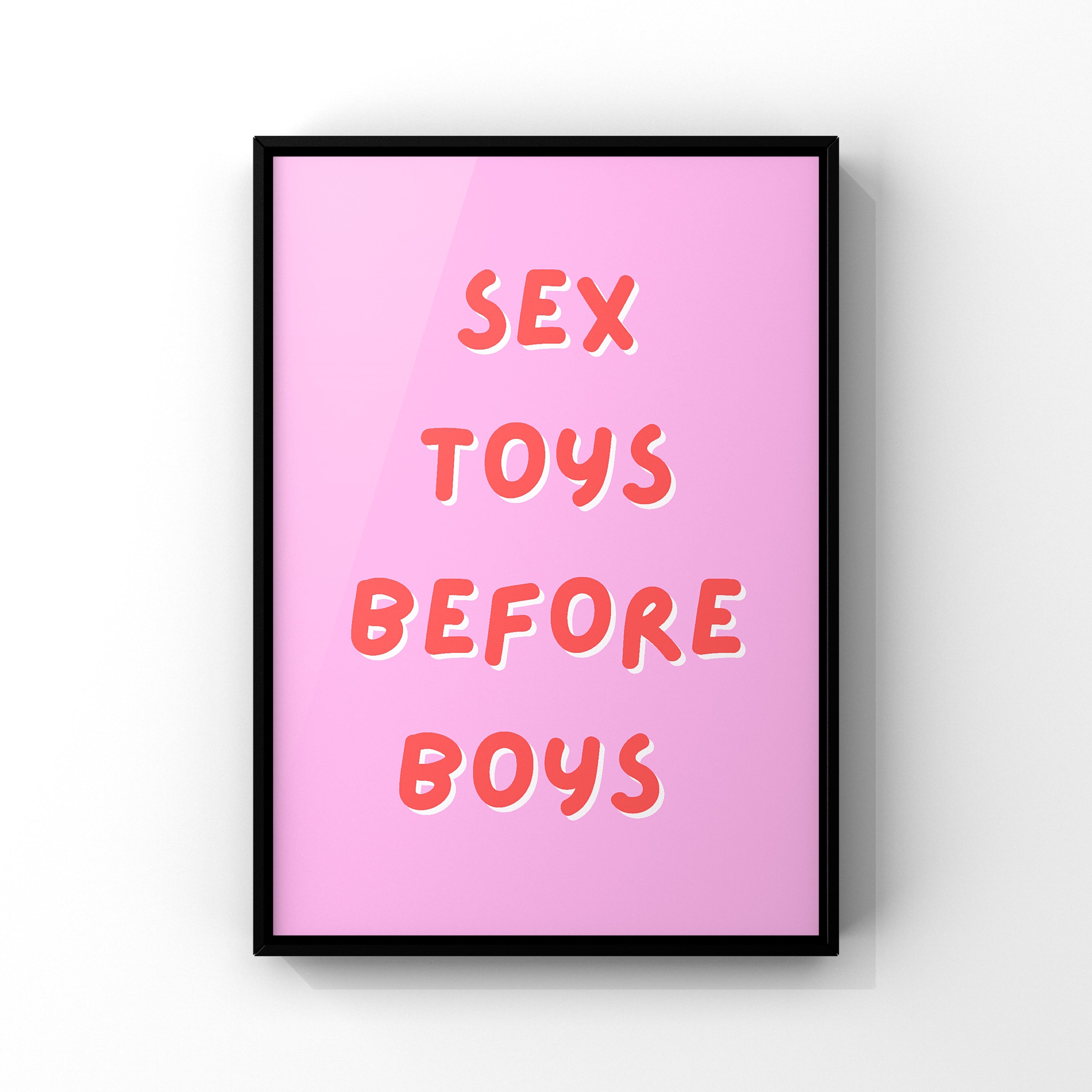 Sex toys before boys – The Little Print Shop