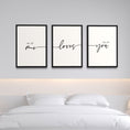 Load image into Gallery viewer, Set of 3 All of me loves all of you