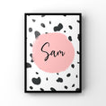 Load image into Gallery viewer, Dalmatian name print