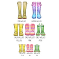 Load image into Gallery viewer, Personalised Welly Print