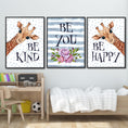 Load image into Gallery viewer, Be Kind, Be you, Be Happy (set of 3)