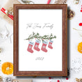 Load image into Gallery viewer, Personalised Christmas stockings 2
