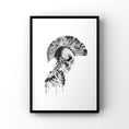 Load image into Gallery viewer, Mohawk Skull