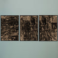 Load image into Gallery viewer, Setof 3 bronze acrylic prints