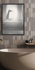 Load image into Gallery viewer, Giraffe in the bath