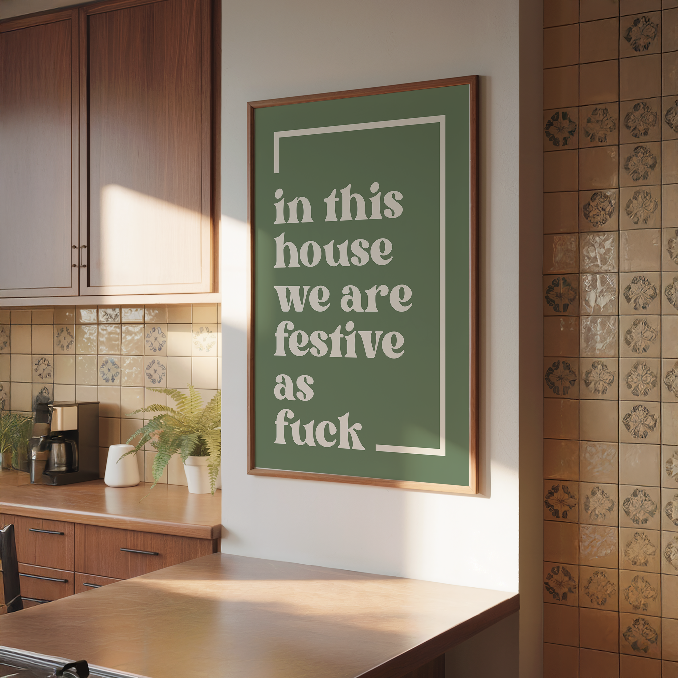 Festive as F*ck - Green