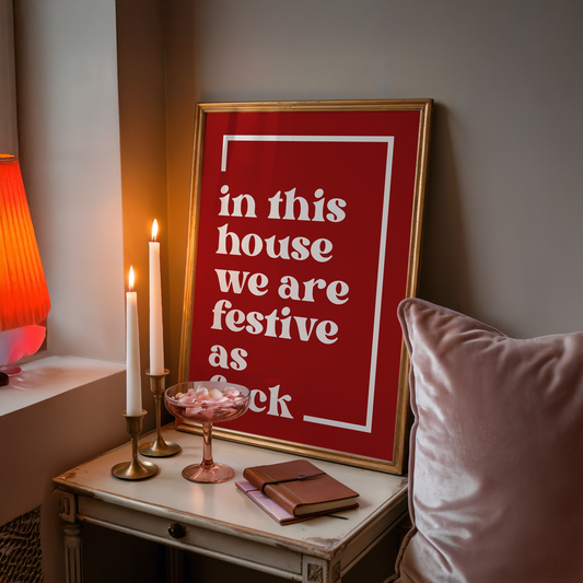 Festive as F*ck - Red