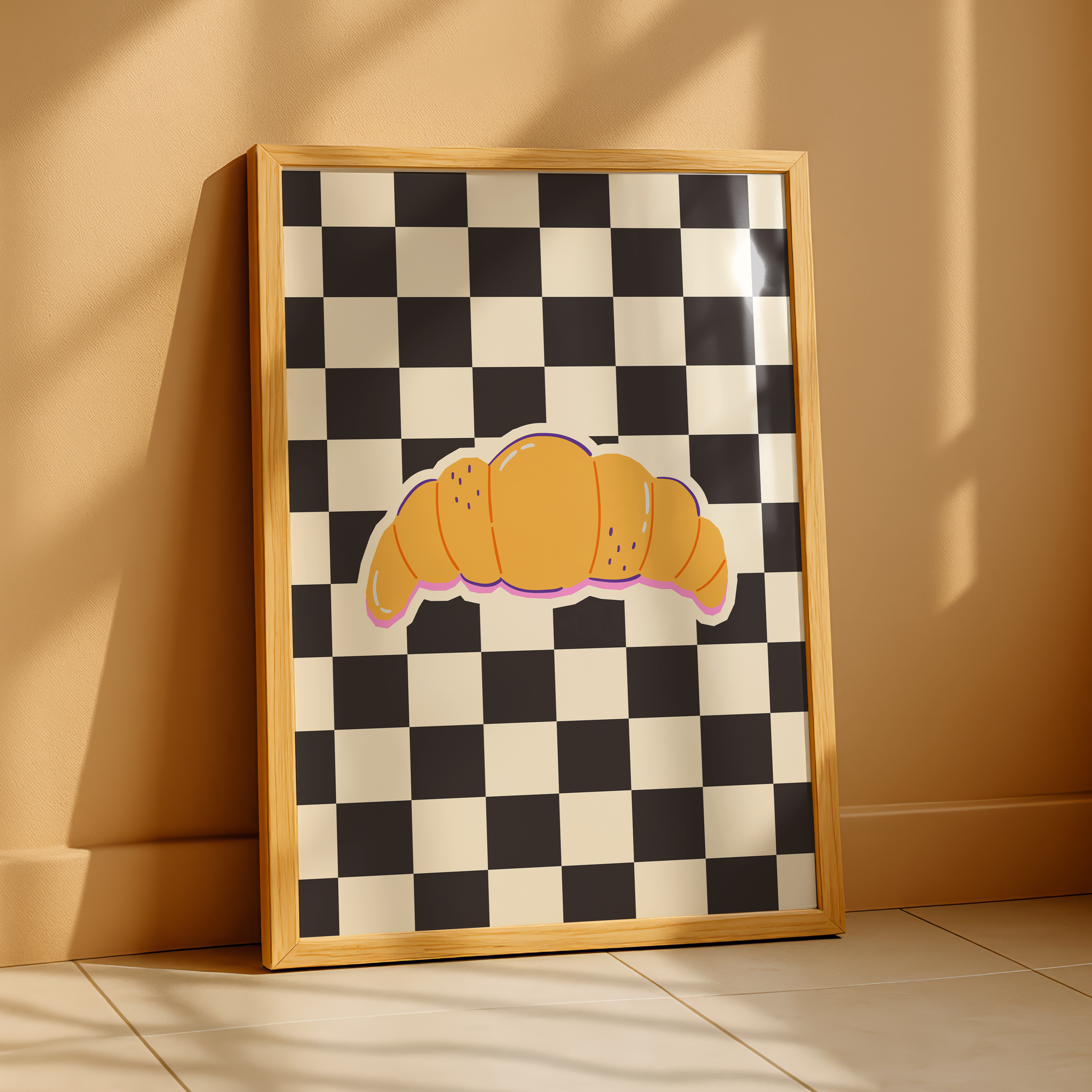 Checker Croissant