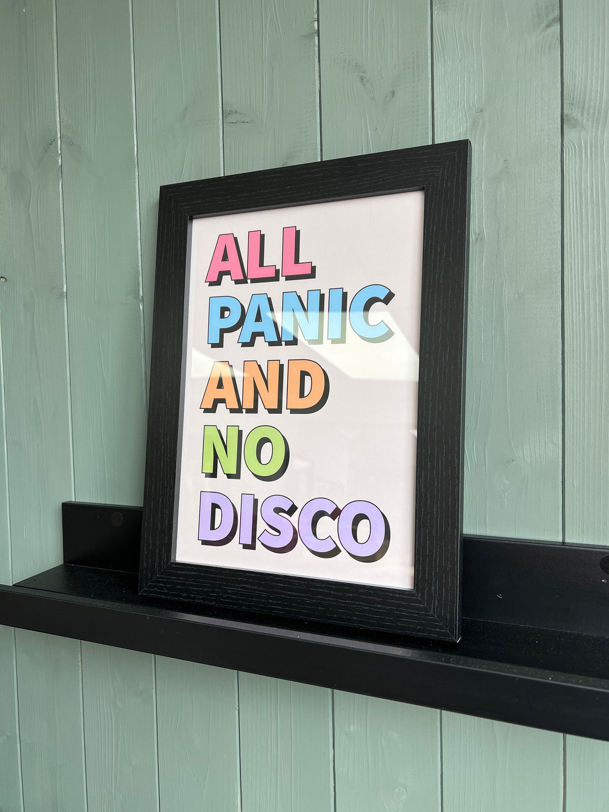 Panic! At The Disco Lyric Print: Emo Gallery Wall Art