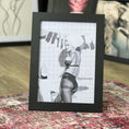 Load image into Gallery viewer, Funny Laundry Room Print: Sassy Woman, Black Accessories
