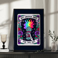 Load image into Gallery viewer, Skull Skeleton Art Print: Gothic Emo Decor
