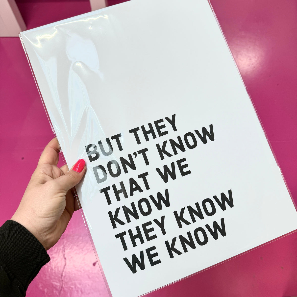 Funny TV Quotes Wall Art | Friends Movie Quotes Typography Decor