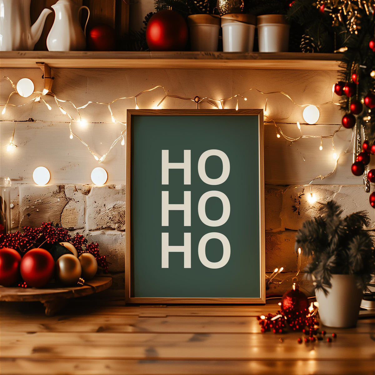 Ho Ho Ho, Christmas decor, Christmas prints, Christmas poster, Christmas decorations, Christmas wall art, Christmas wall art, Xmas prints,