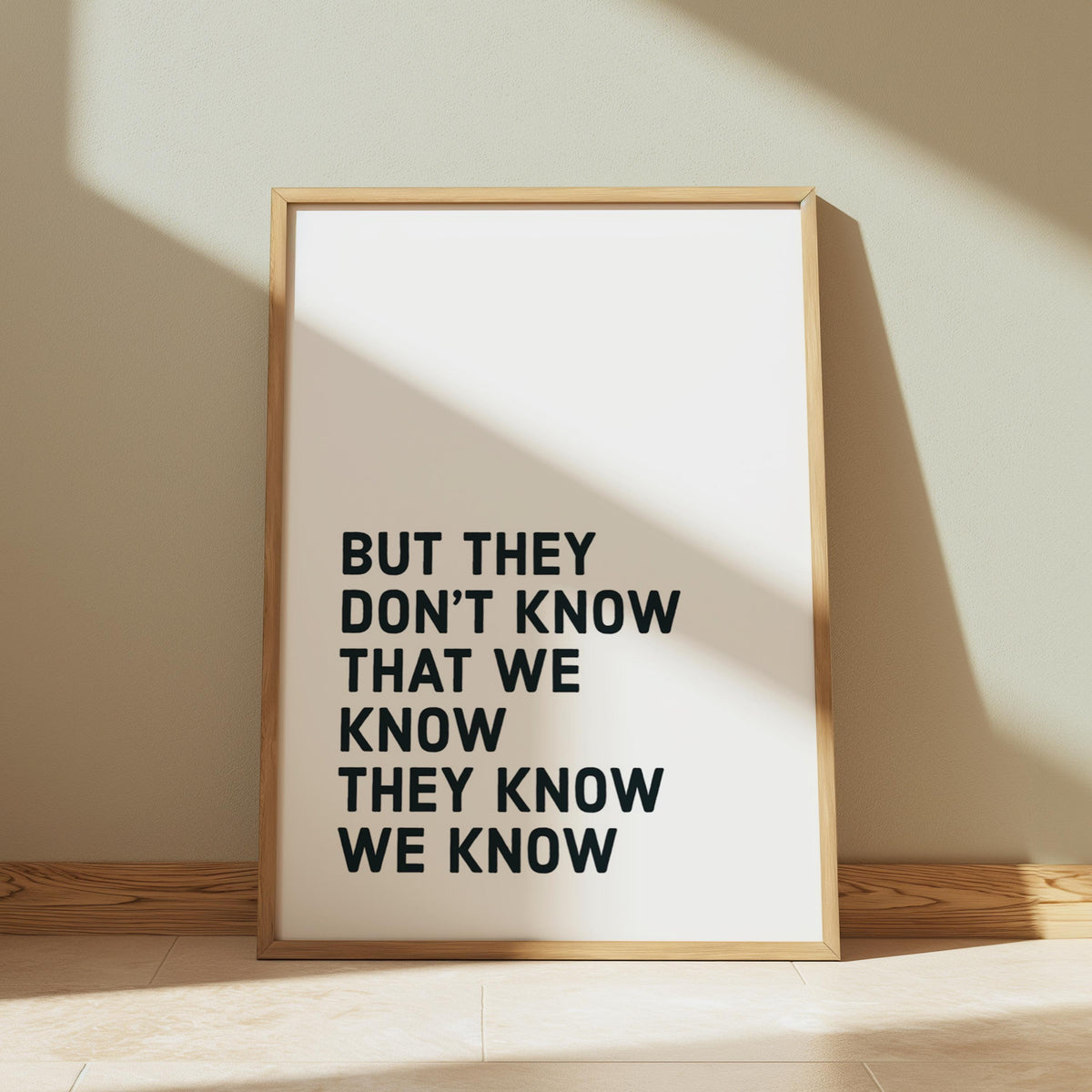 Funny TV Quotes Wall Art | Friends Movie Quotes Typography Decor