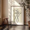 Load image into Gallery viewer, Abstract Line Art Print - Neutral Minimalist Decor - Line Prints
