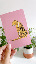Load image into Gallery viewer, Pink Leopard Print: Colorful Animal Wall Art
