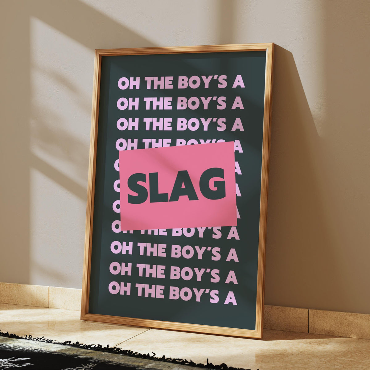 Arctic Monkeys Lyrics Print: Colorful Song Lyrics Wall Art