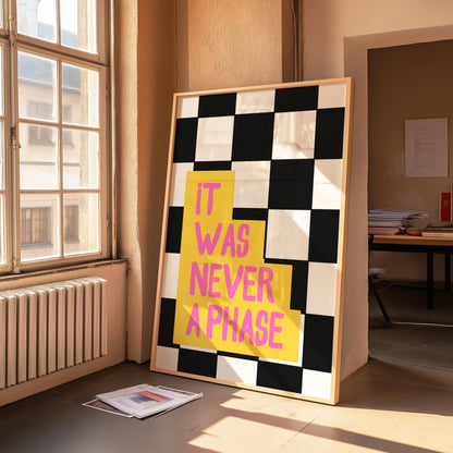 Song Lyrics Print - Checkerboard Wall Art - Nostalgic Posters - Emo Home Decor