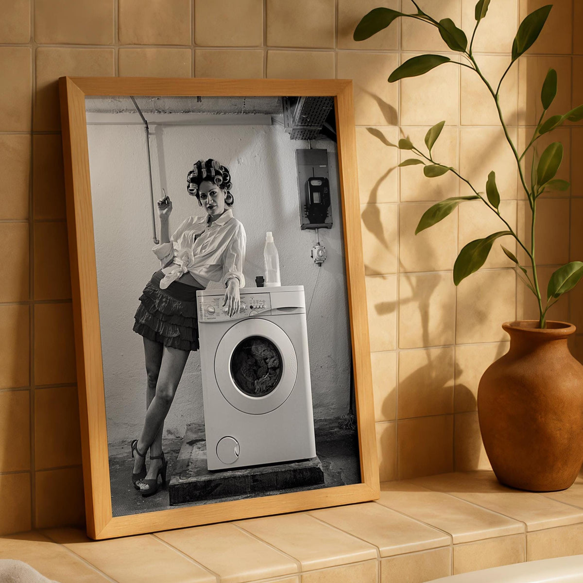 Laundry Decor | Utility Room Prints | Washing machine Art