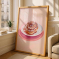 Load image into Gallery viewer, Cinnamon Roll - Kitchen Prints - Pastel Kitchen Decor - Sparkle Cafe Decor

