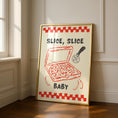 Load image into Gallery viewer, Pizza Art - Fun Kitchen Decor - Dining Prints - Cafe Poster - fun Colorful Wall Art

