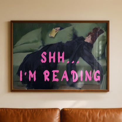 Altered Art - Reading Prints - Vintage Old Prints - Gallery Wall Decor