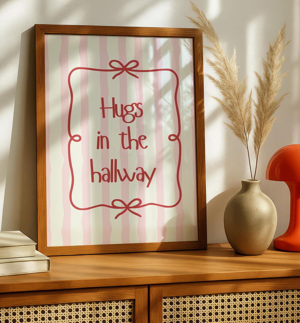 Hugs in the hallway - Hallway Decor - Cute Home Welcome Sign