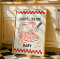 Load image into Gallery viewer, Pizza Art - Fun Kitchen Decor - Dining Prints - Cafe Poster - fun Colorful Wall Art
