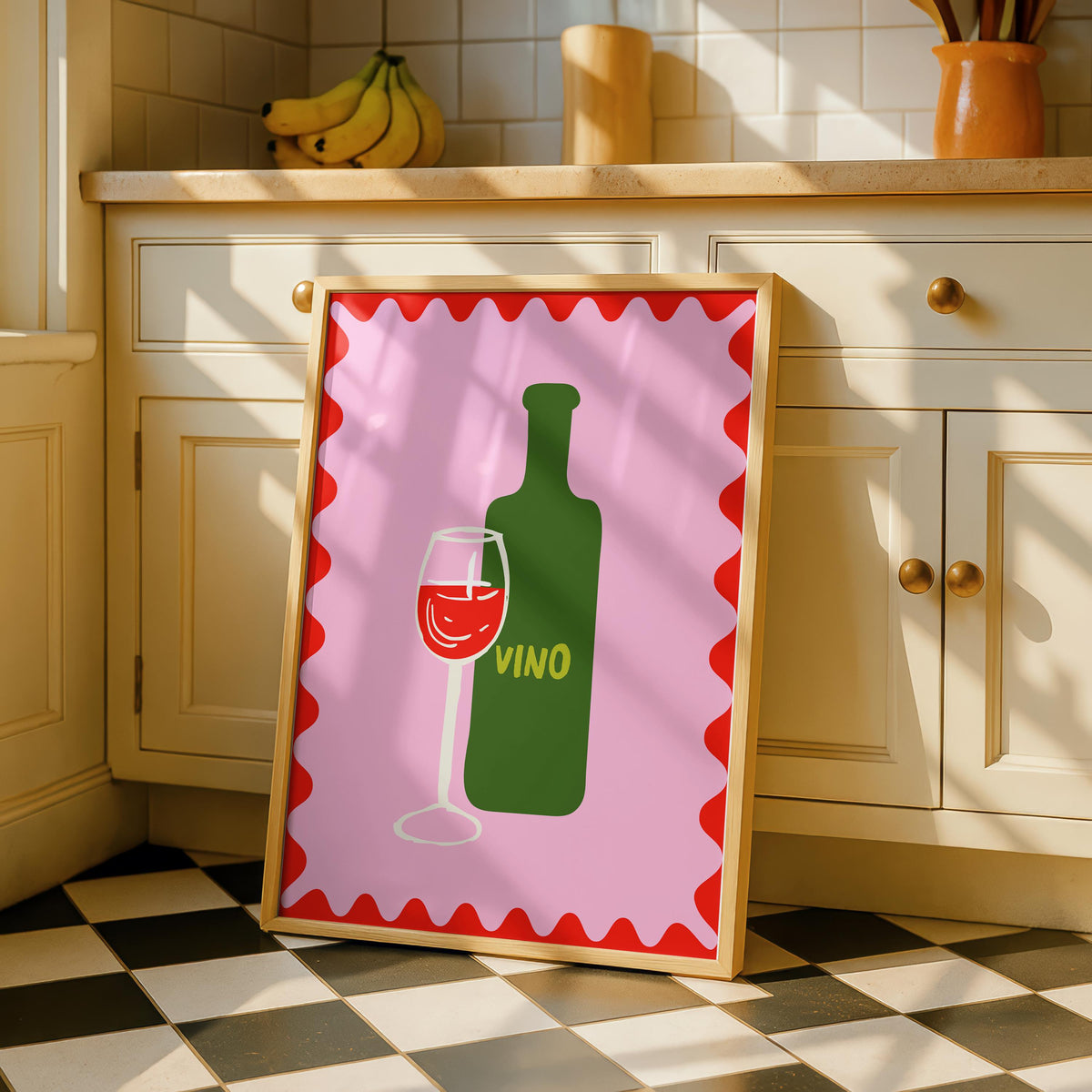Vino Prints - Wine decor - Home Bar Poster - Kitchen prints